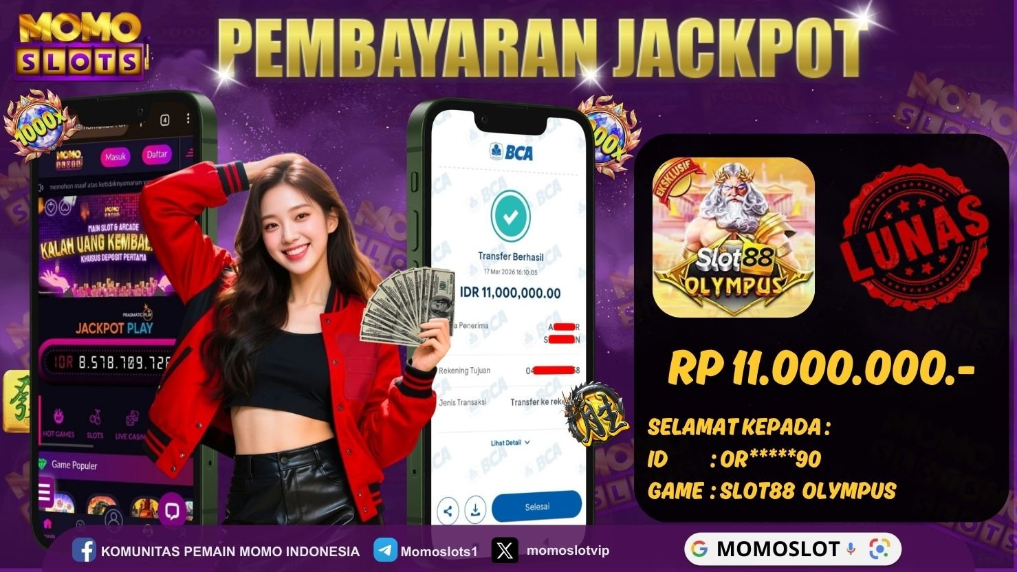 MOMOSLOTS JACKPOT SLOT SLOT88 OLYMPUS 